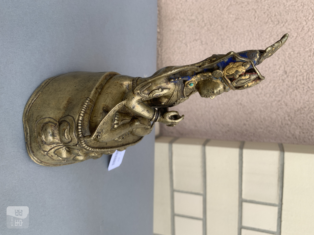 A BRONZE FIGURE OF VAIROCANA - 图7